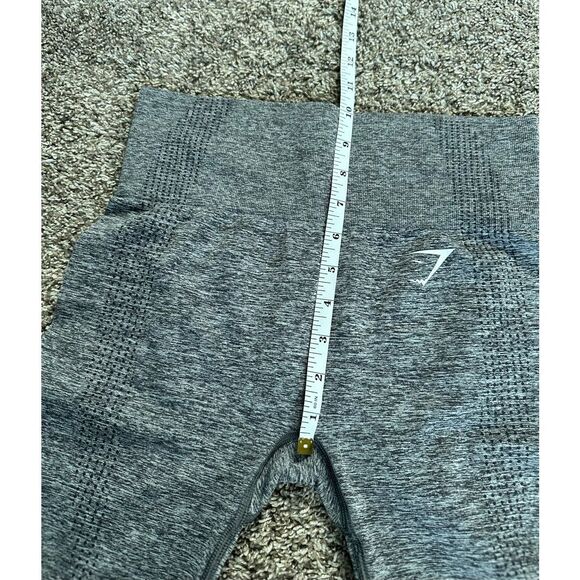 gymshark vital seamless gray leggings tights athletic gym workout high rise S - Picture 8 of 9